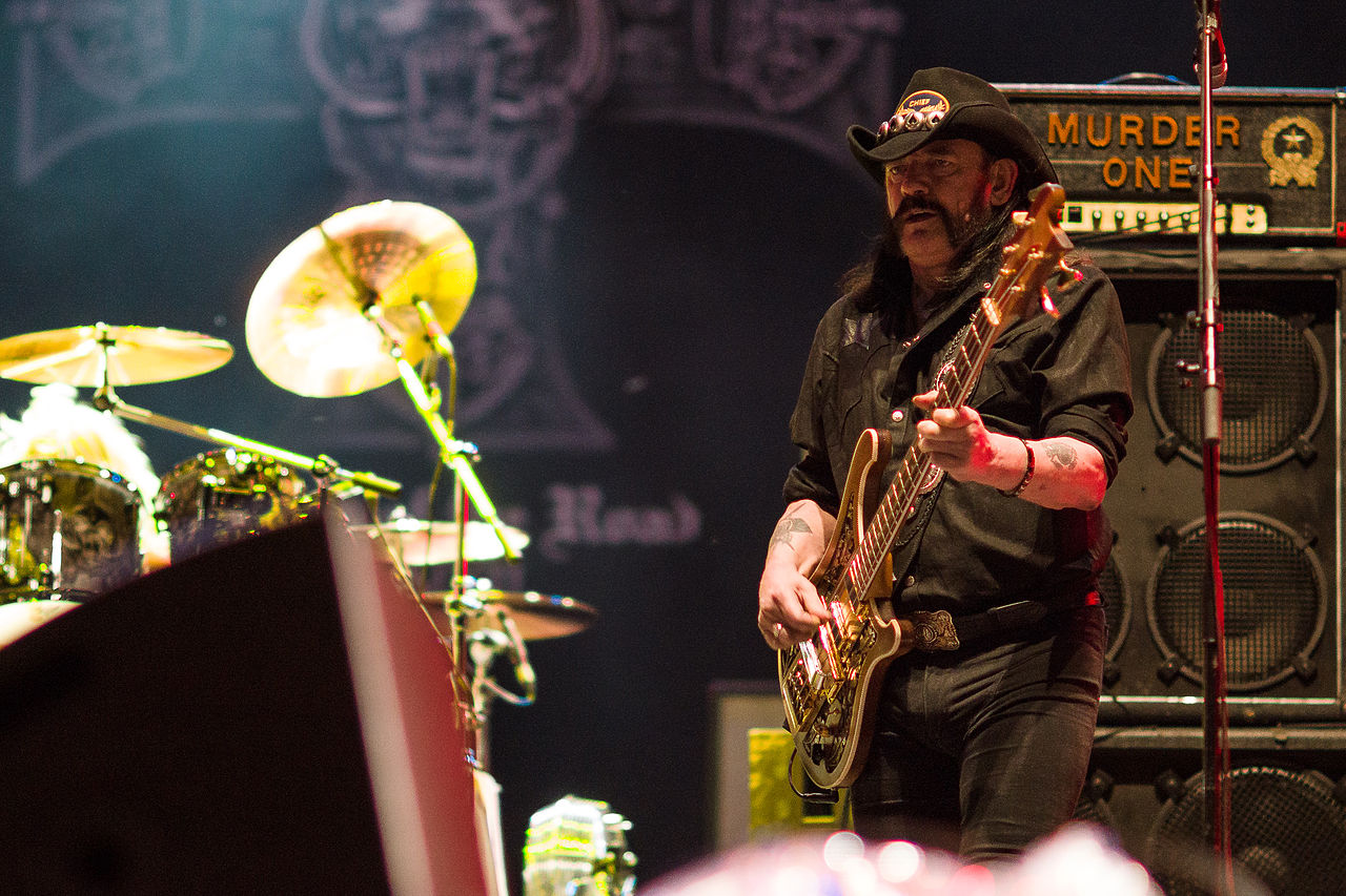 Motörhead Lemmy Kilmister - źródło Wikipedia Ursynalia_2013